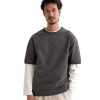 Men SATURDAYS NYC | Elliot Ss Sweatshirt