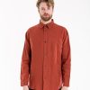 Men THRILLS | Hemp Minimal Thrills Oversized Long Sleeve Shirt