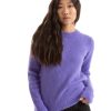 Men GANNI | Brushed Alpaca O-Neck Sweater