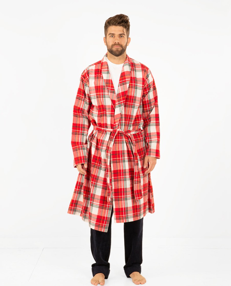 Men ORIGINAL MADRAS TRADING COMPANY | No. 80 Rope Belted Robe