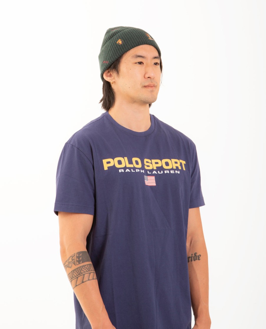 Men POLO RALPH LAUREN | Embroidered Icons Hat Green