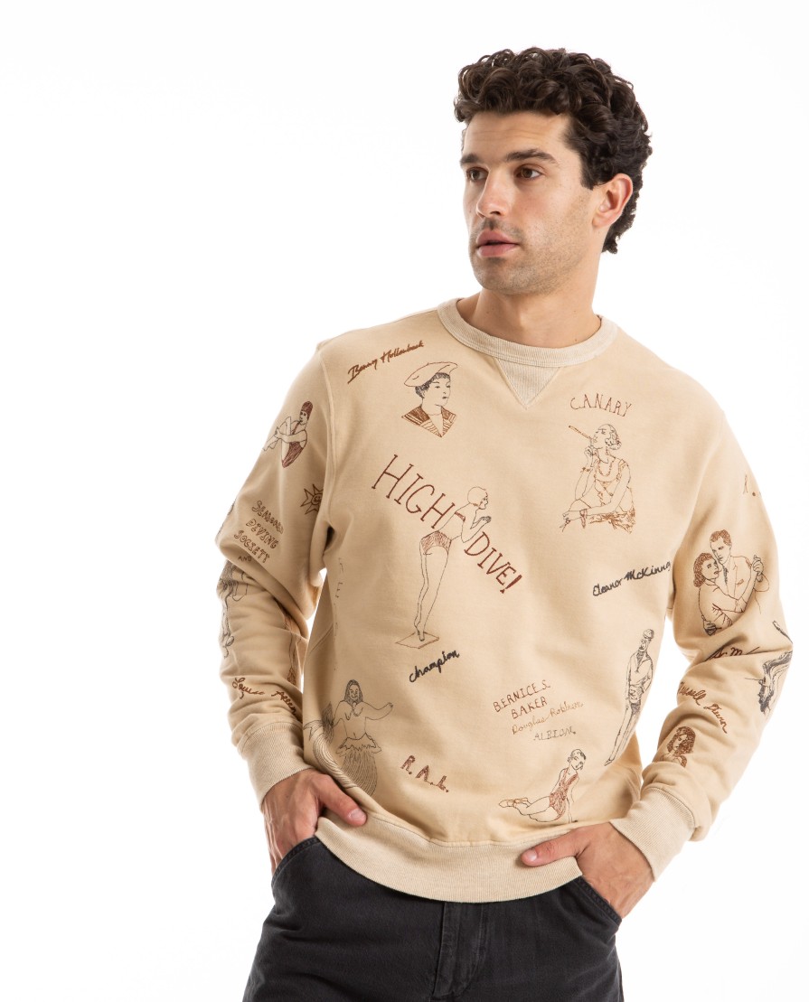 Men SAMUEL ZELIG | High Dive Crewneck Sweatshirt