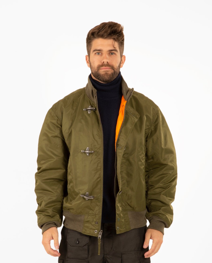 Men ENGINEERED GARMENTS | American Rag Deck Jacket Olive