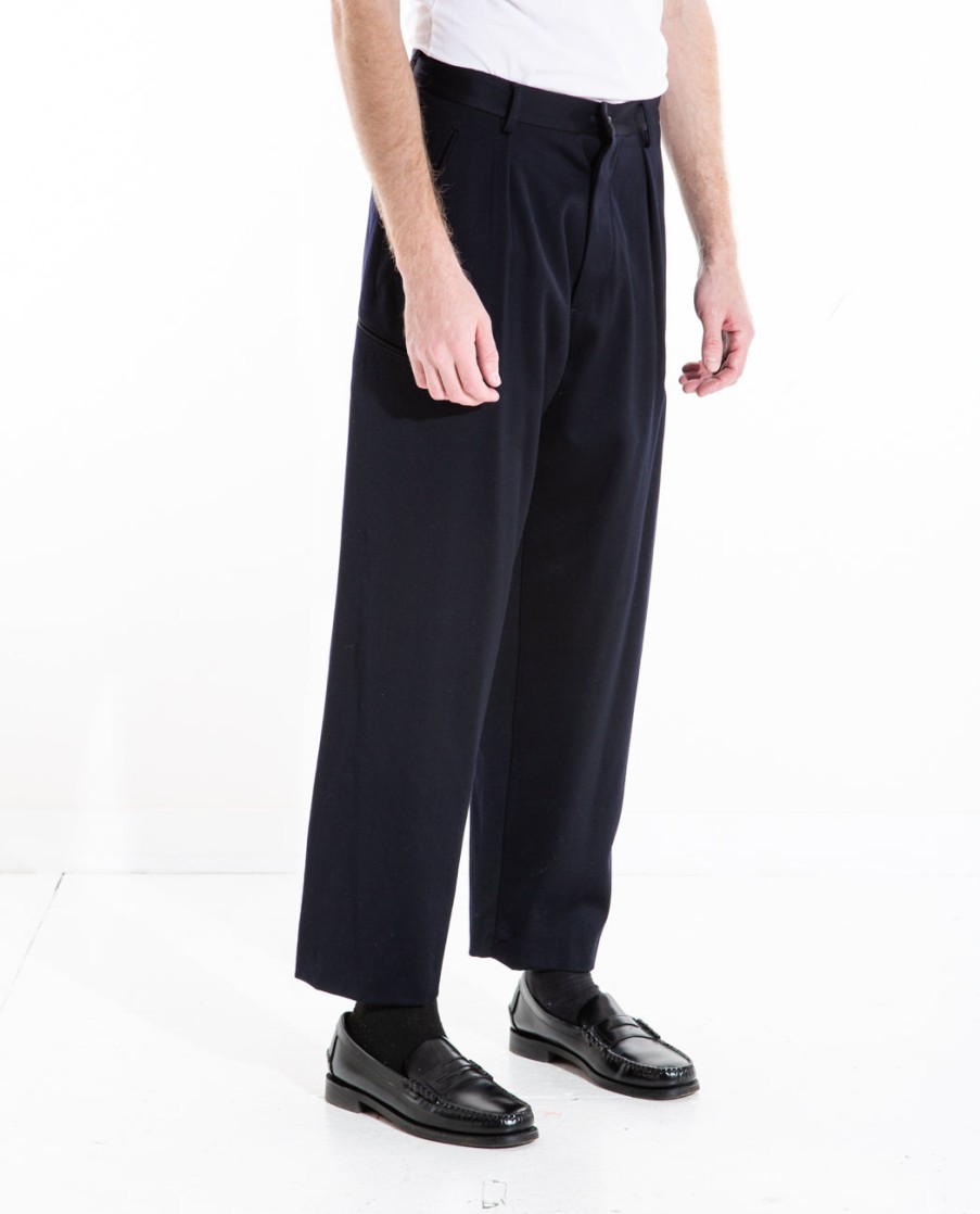 Men BLURHMS | Wool Kersey Pant