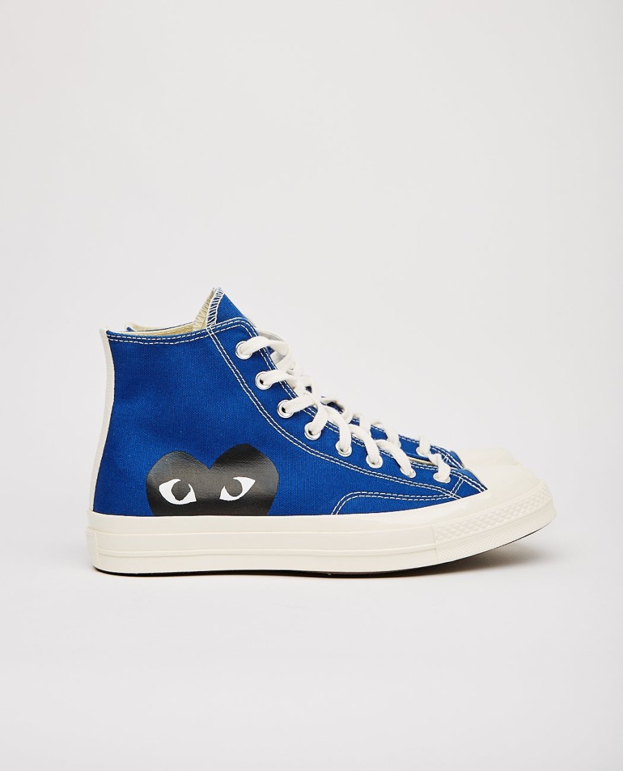 Men COMME DES GARÇONS PLAY | Converse Chuck Taylor '70 High Blue