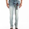 Men DEAD THAN COOL | Light Indigo Essential Jeans