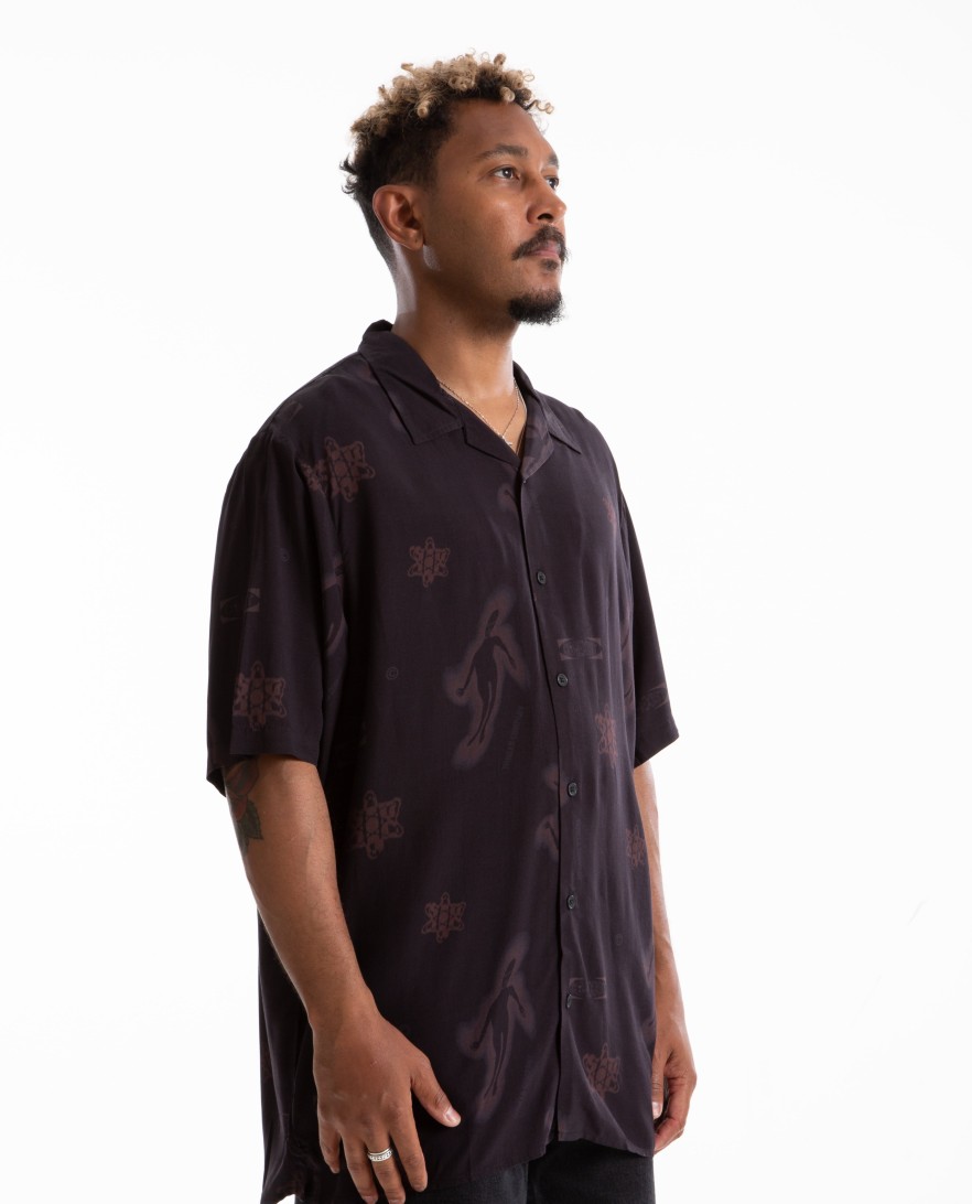 Men THRILLS | Euphoric Coexistence Bowling Shirt