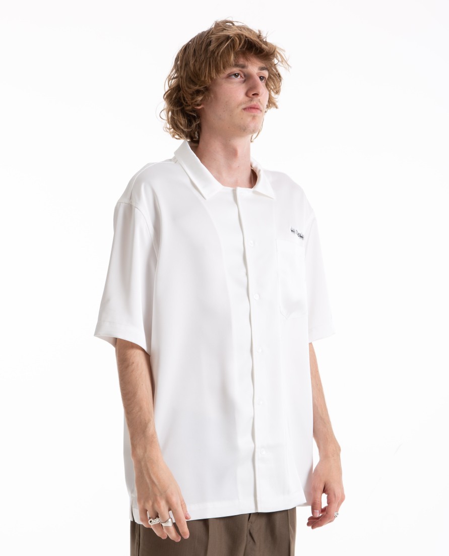 Men HAN KJOBENHAVN | Upside Down Satin Shirt