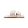 Men MOU | Slipper Curly Sheepskin Velcro Sandals