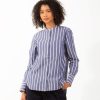 Men ALEX MILL | Eloise Bib Shirt In Stripe