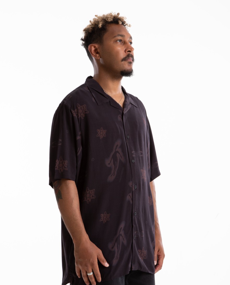 Men THRILLS | Euphoric Coexistence Bowling Shirt