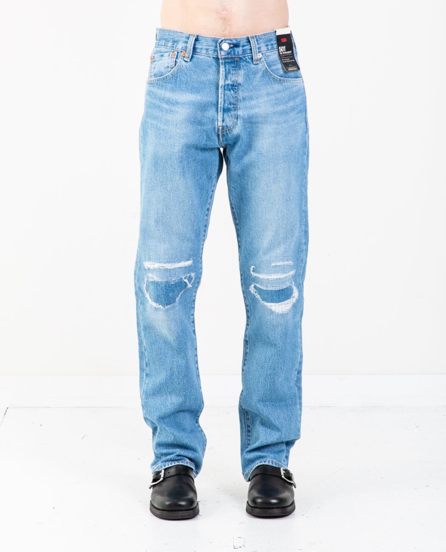 Men LEVI'S | 501 '93 Straight Fit Jeans Basil Sky