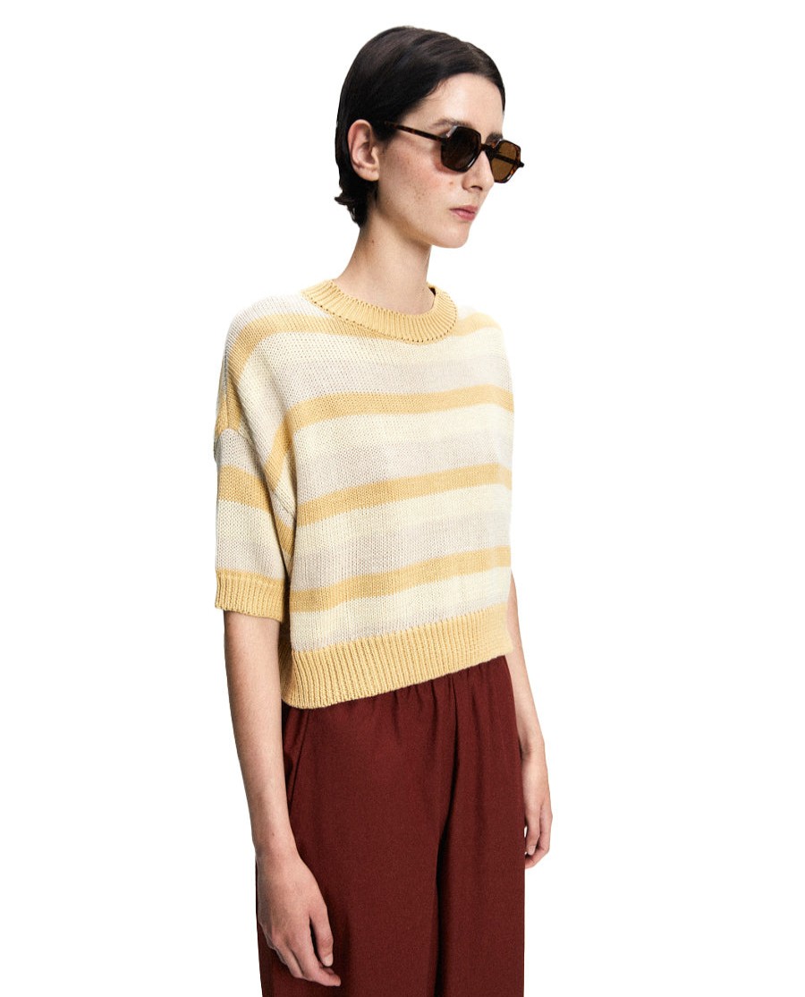 Women RITA ROW | Pattie Ss Sweater Stripes