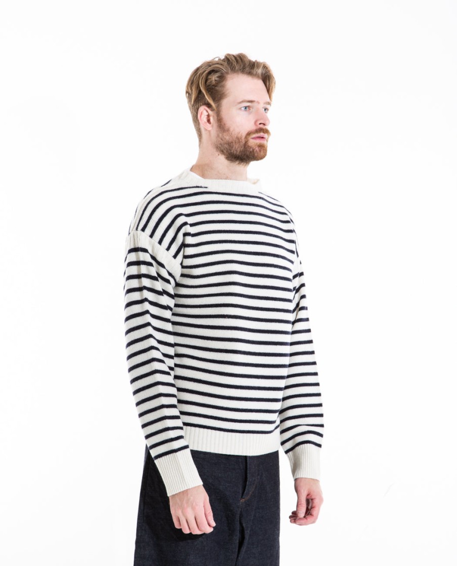 Men ALEX MILL | Stripe Harbor Sweater