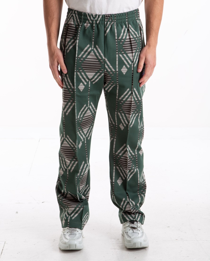 Men NEEDLES | Track Pant Poly Jacquard