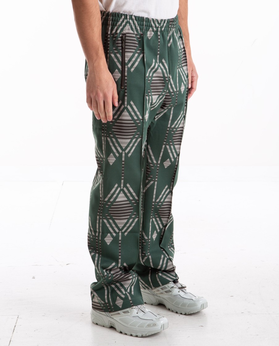 Men NEEDLES | Track Pant Poly Jacquard