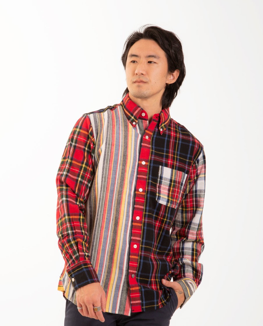 Men ORIGINAL MADRAS TRADING COMPANY | No. 103 Buttondown Long Sleeve Shirt