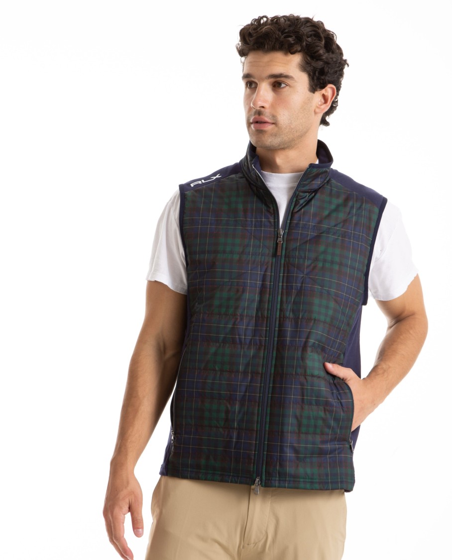 Men RLX RALPH LAUREN | Performance Wool Quilted Vest