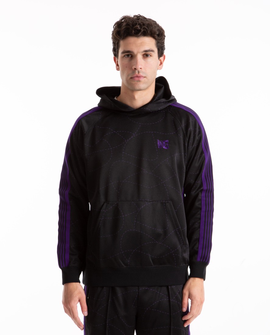 Men NEEDLES | Track Hoody-Poly Smooth