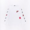 Men NEUW | Amoeba Music Long Sleeve Tee White