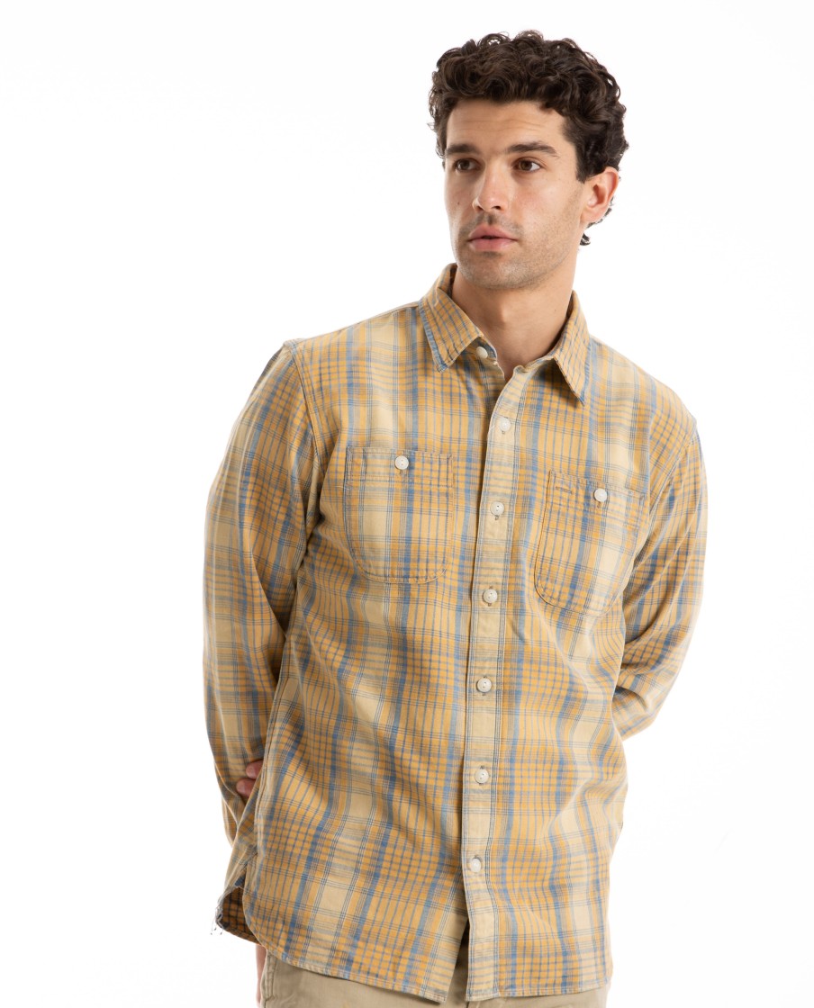 Men RRL | Plaid Farrell Workshirt