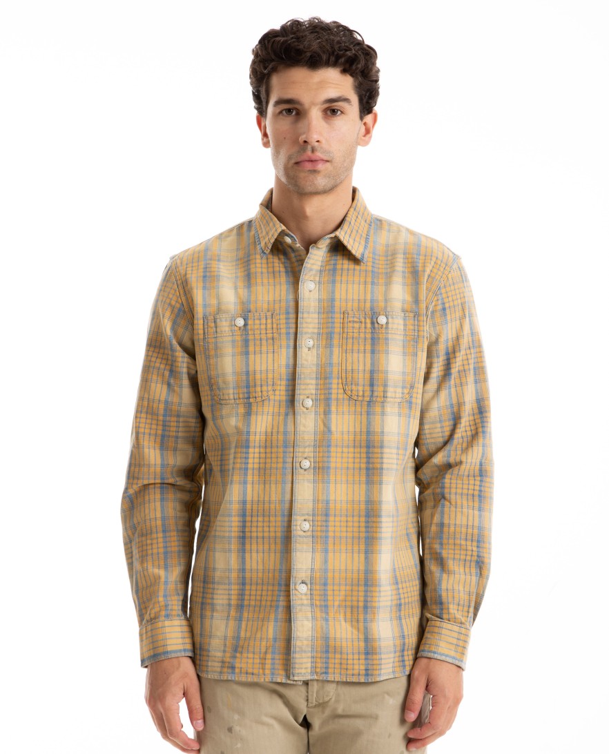 Men RRL | Plaid Farrell Workshirt