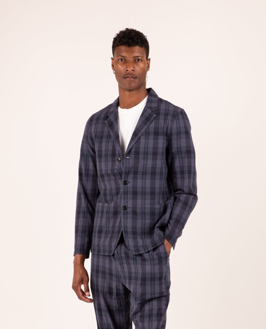 Men ALEX MILL | Alex Blazer In Madras