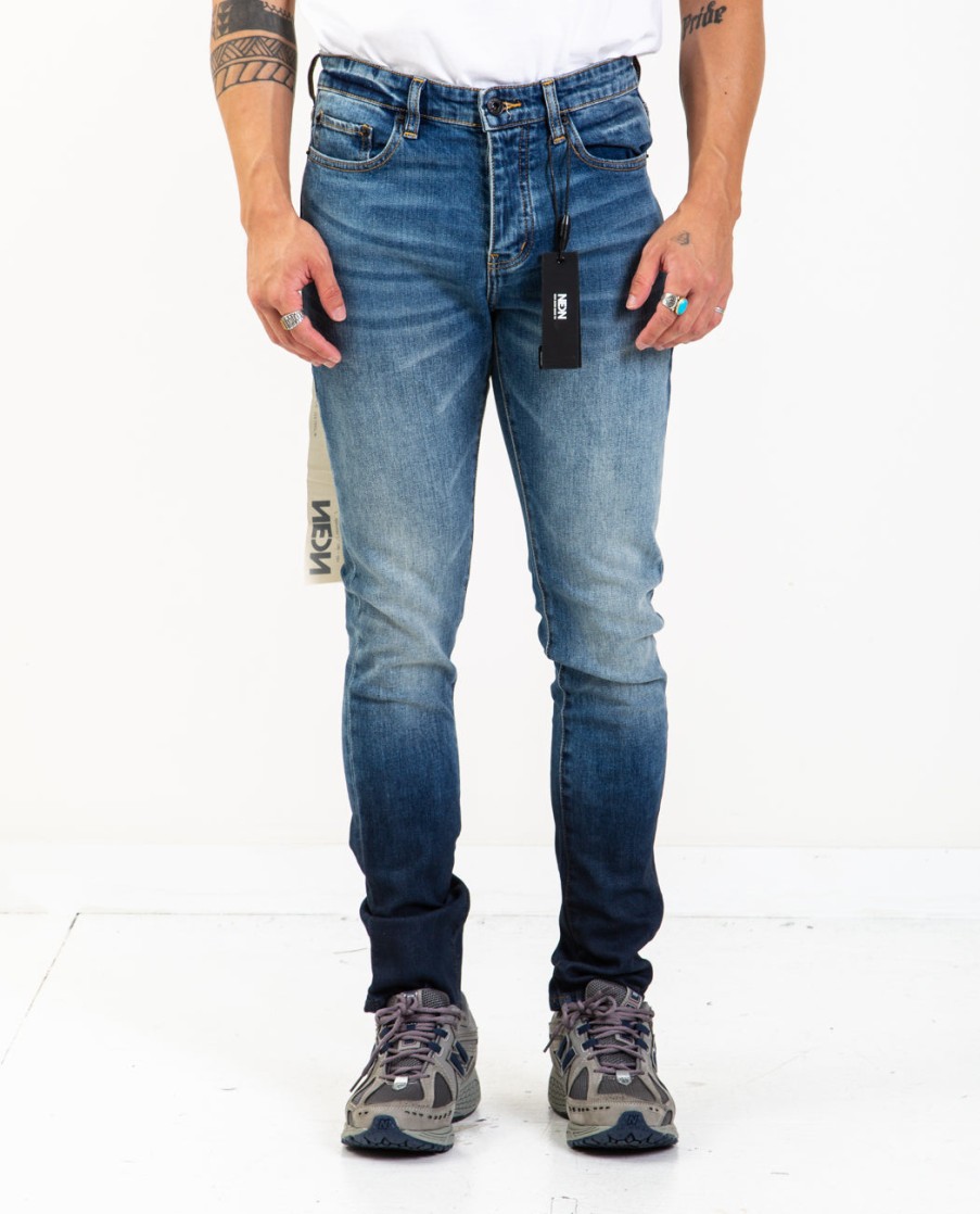 Men NEON DENIM BRAND | Sid Ultra Fade Denim Jeans