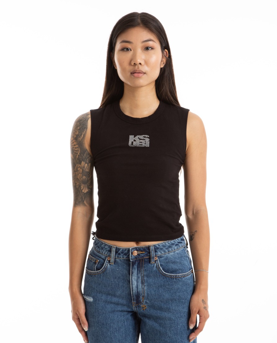 Men KSUBI | Fancy Baby Tank Black