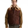 Men RRL | Dalton Shearling Vest