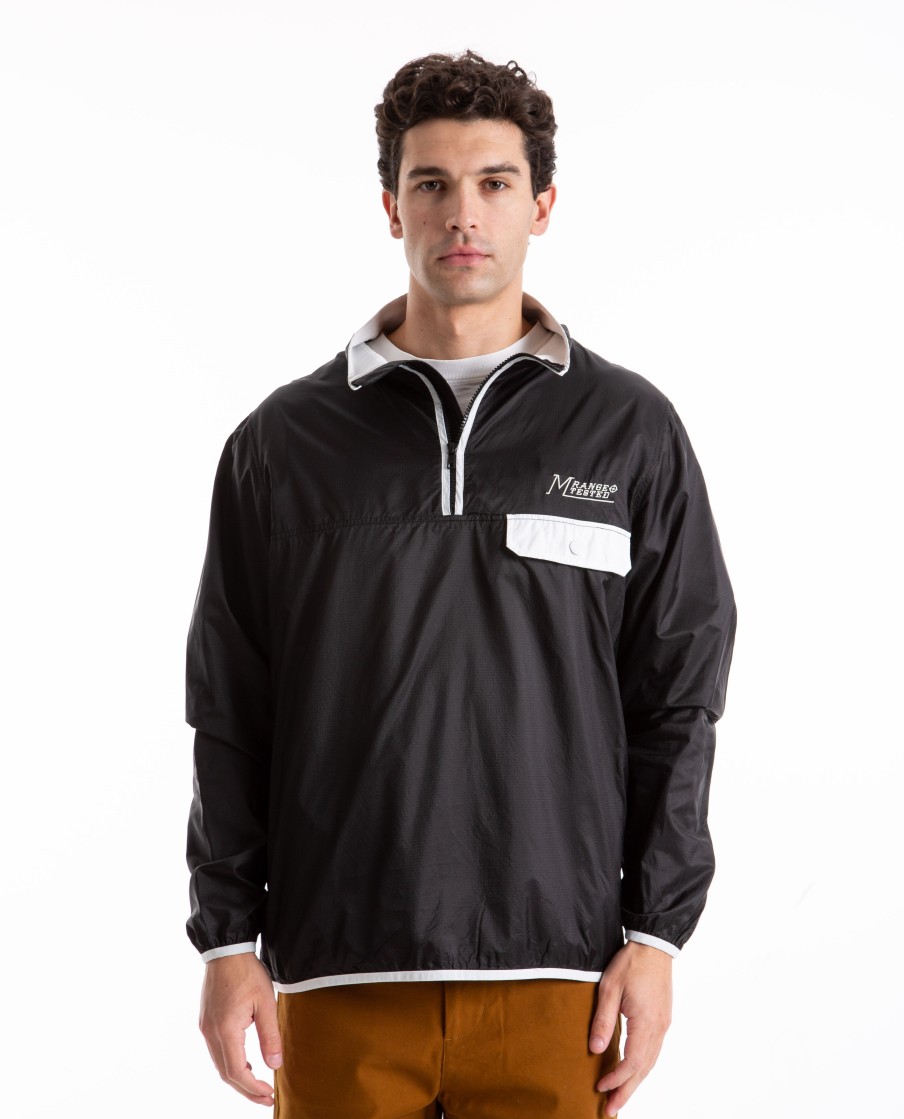 Men MALBON GOLF | Sheridan Nylon Quarter Zip