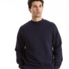 Men LES TIEN | Mock Neck Raglan Sweatshirt