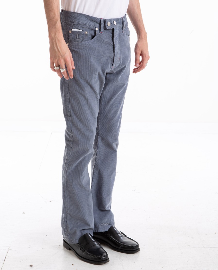 Men LONGLIVE | Sig Flare Cords Vintage Grey