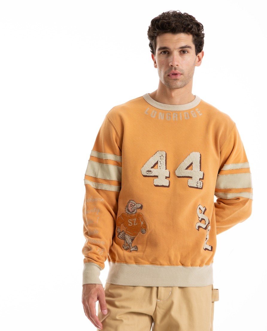 Men SAMUEL ZELIG | Varsity Crew Neck Sweatshirt