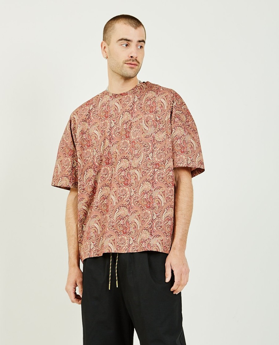 Men GREI | Woven Crew Paisley