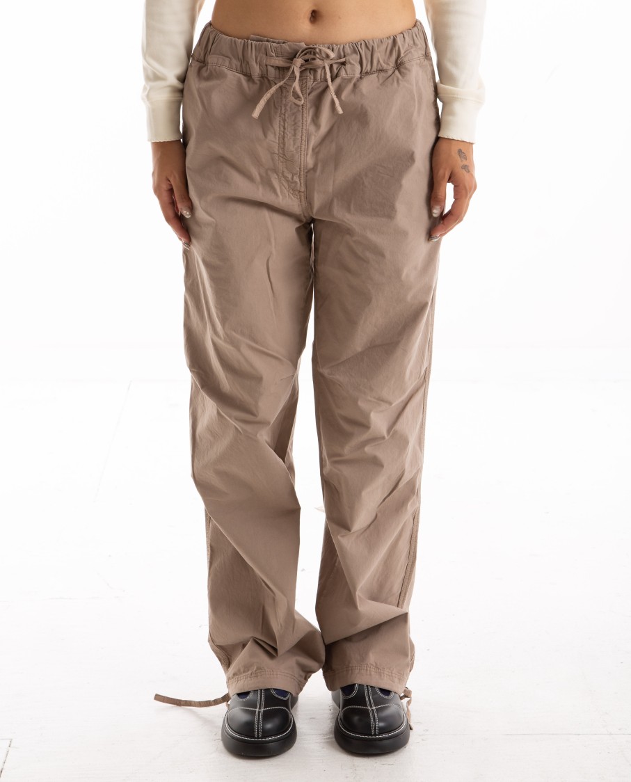 Men GANNI | Washed Cotton Canvas Draw String Pants