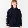 Men LES TIEN | Cropped Hoodie Navy