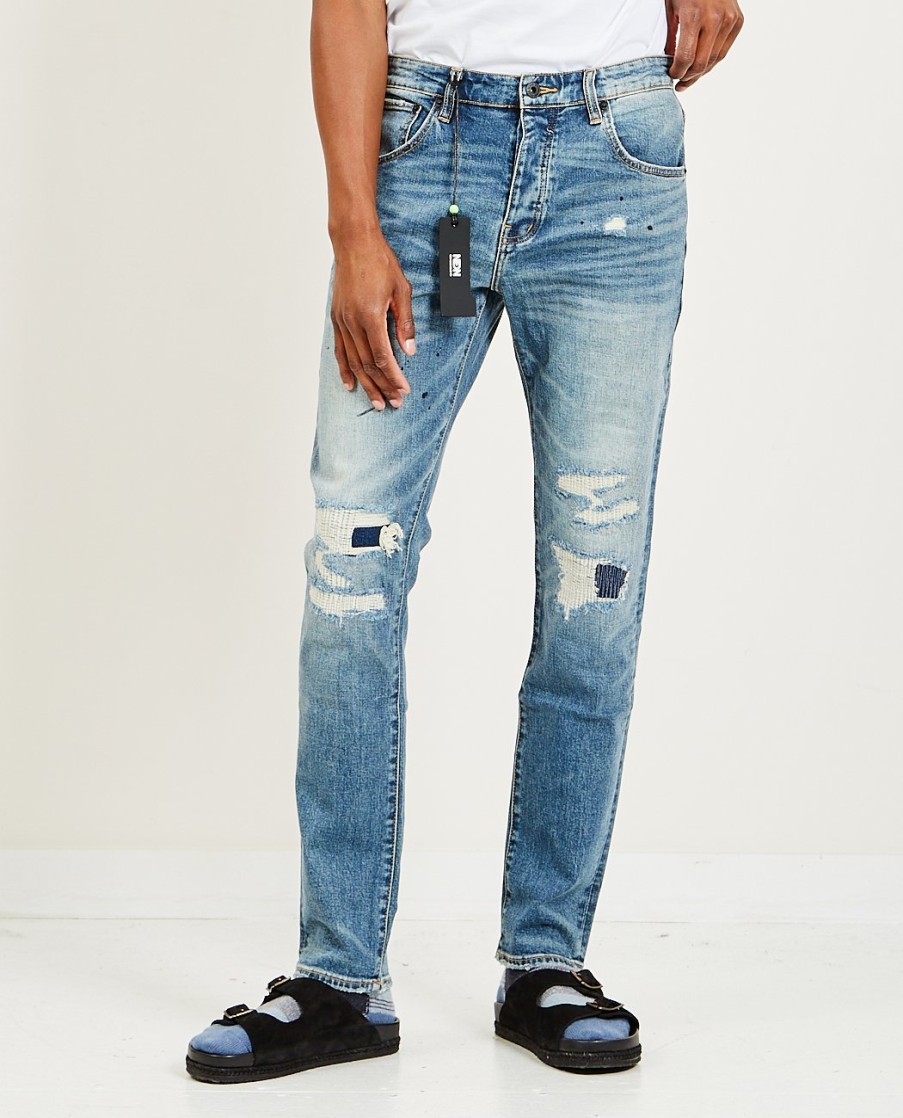 Men NEON DENIM BRAND | Thunders Jean Vintage Repair