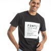 Men FDMTL | Square Logo Tee Black