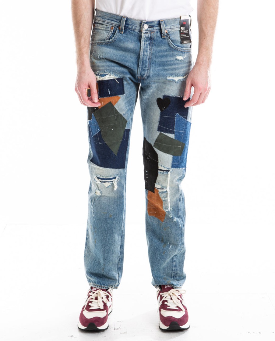 Men LEVI'S | 501 '93 Straight Fit Patchwork Jean