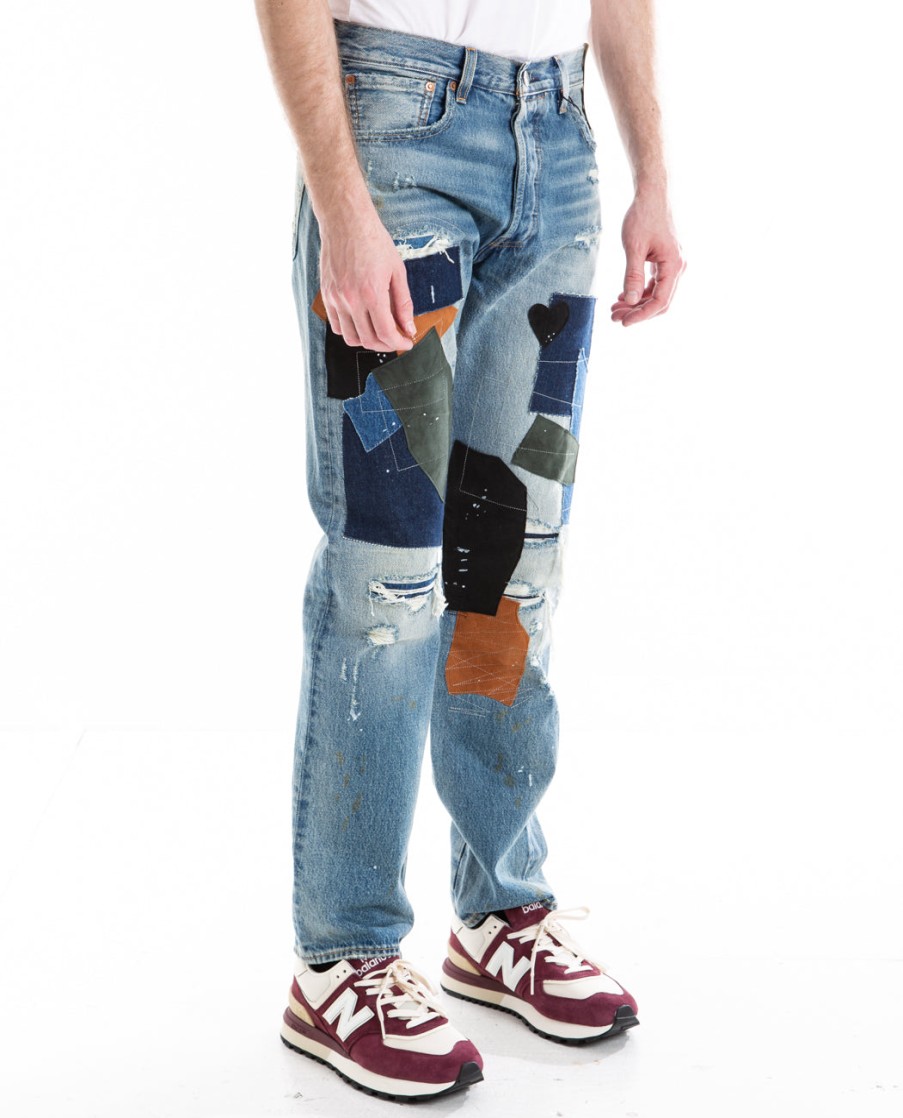 Men LEVI'S | 501 '93 Straight Fit Patchwork Jean