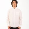 Men ALEX MILL | Paper Cotton Mill Shirt White