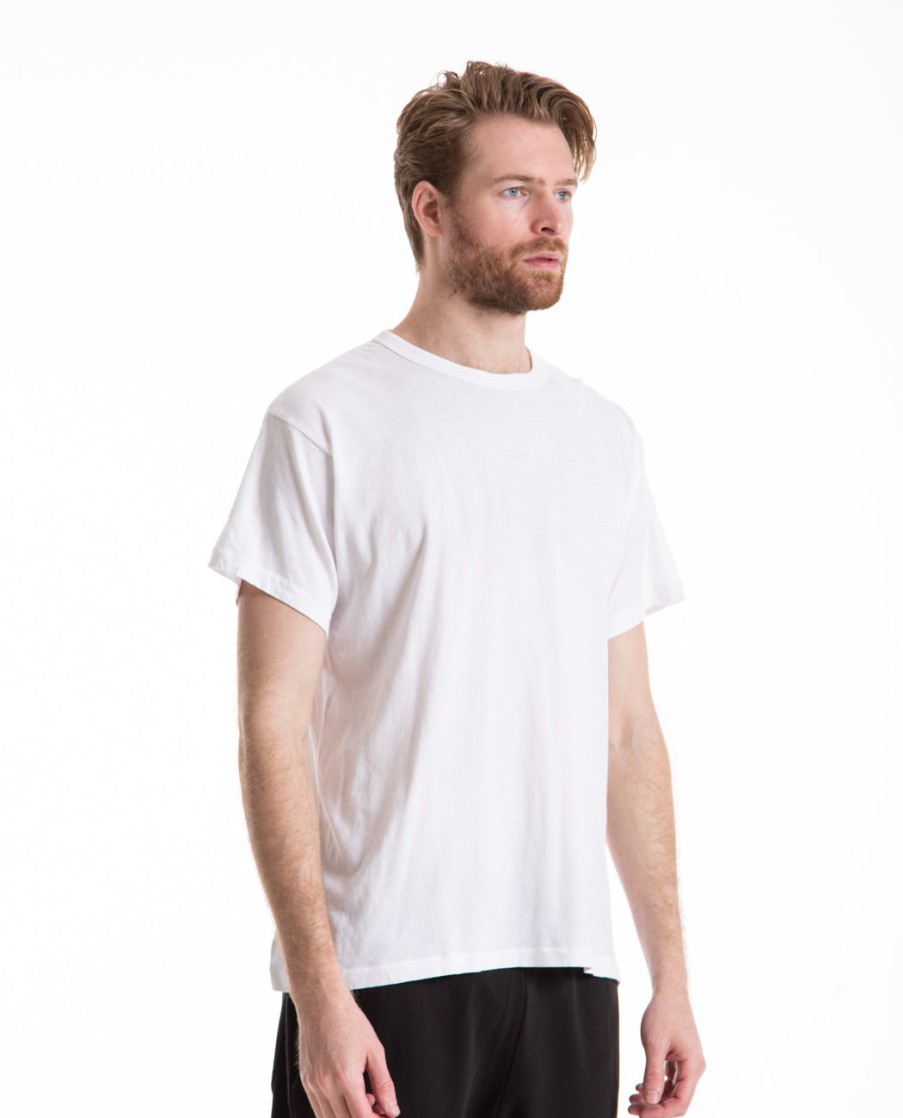 Men THE GREAT | The Men'S Boxy Crew True White