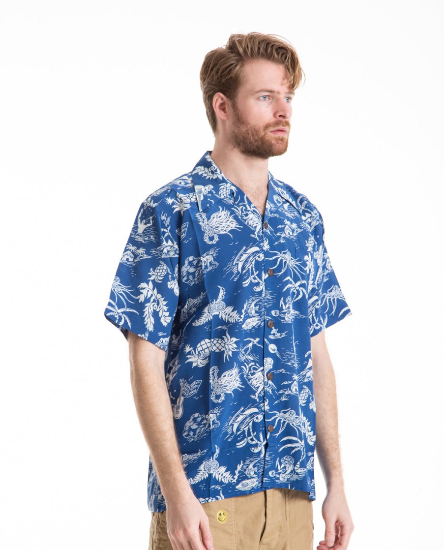 Men AVANTI | Catch Of The Day Aloha Shirt