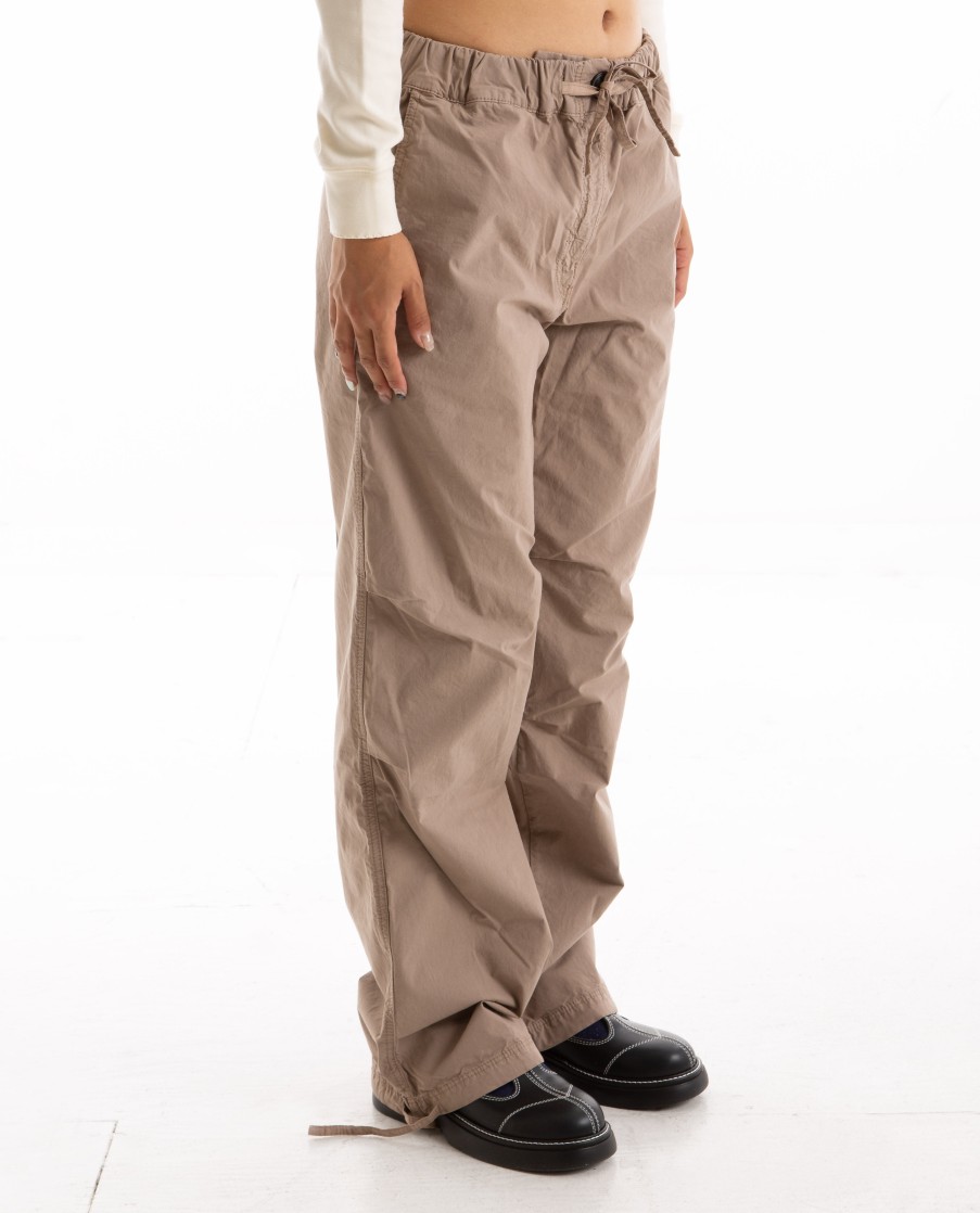 Men GANNI | Washed Cotton Canvas Draw String Pants