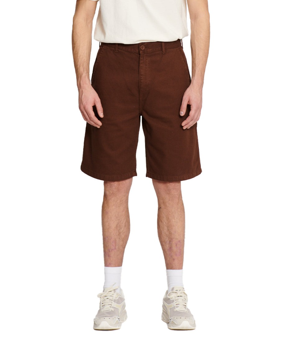 Men PALMES | Sweeper Shorts Brown