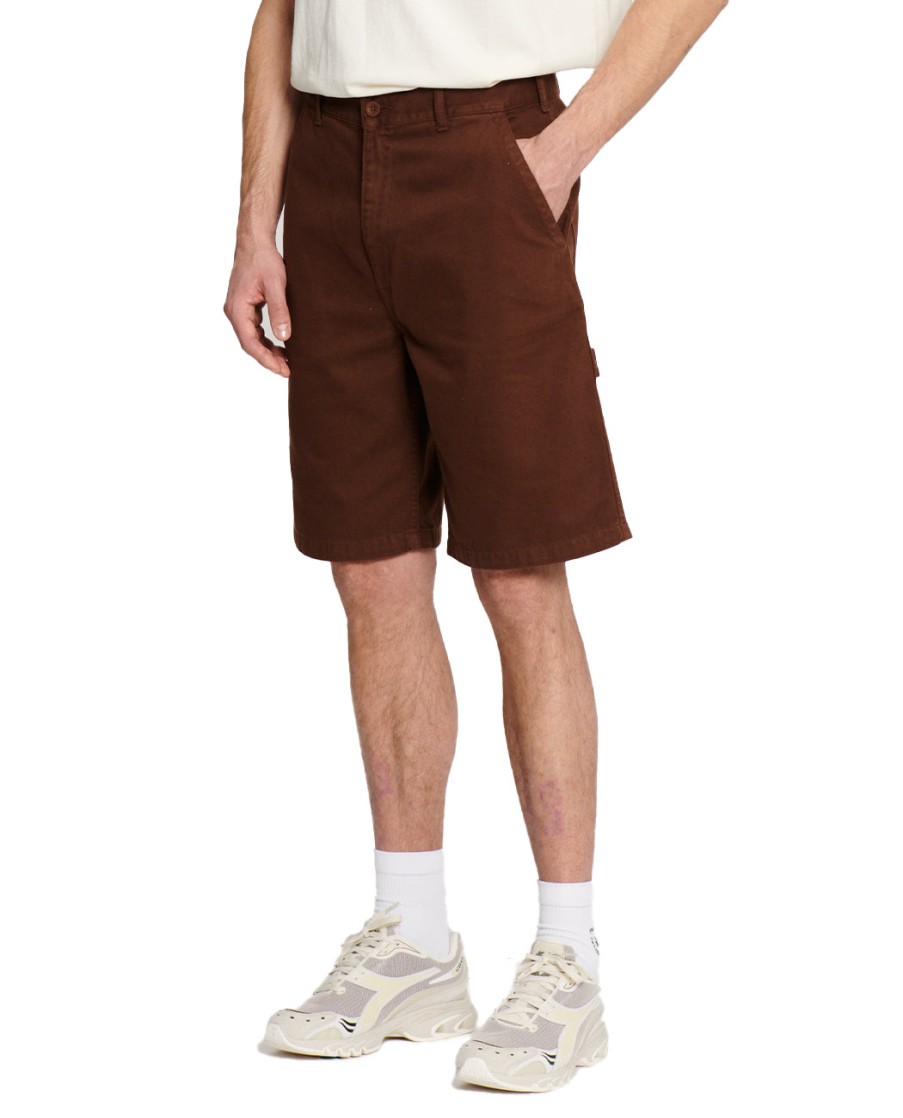 Men PALMES | Sweeper Shorts Brown