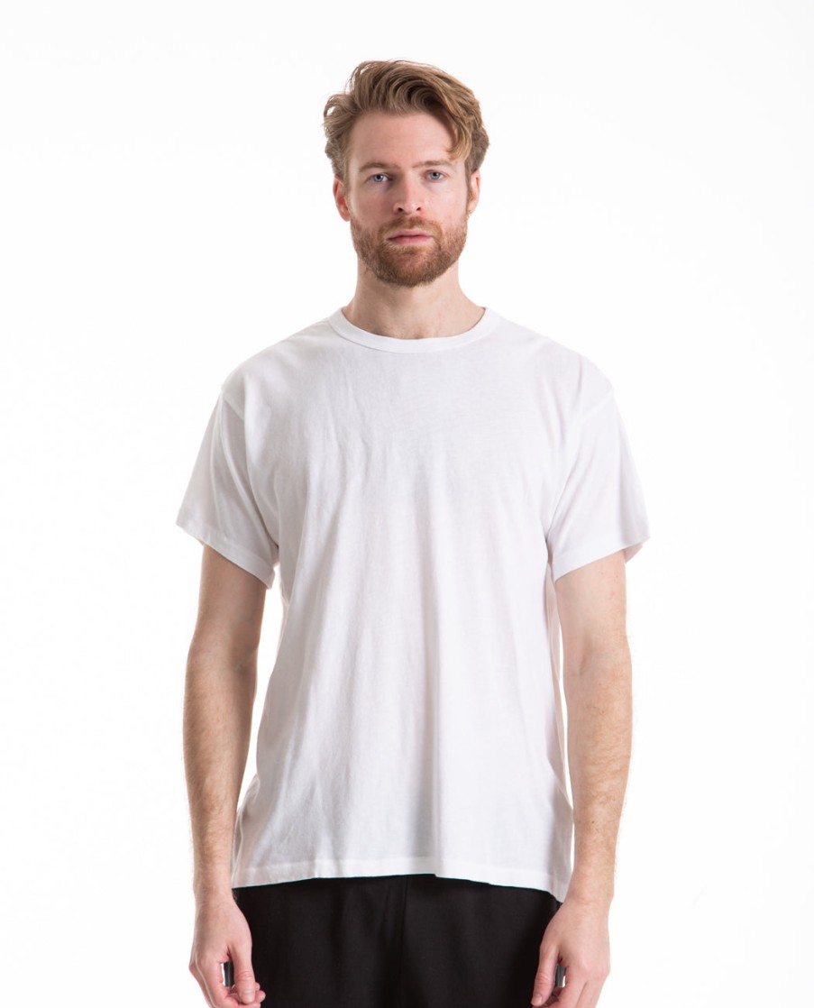 Men THE GREAT | The Men'S Boxy Crew True White