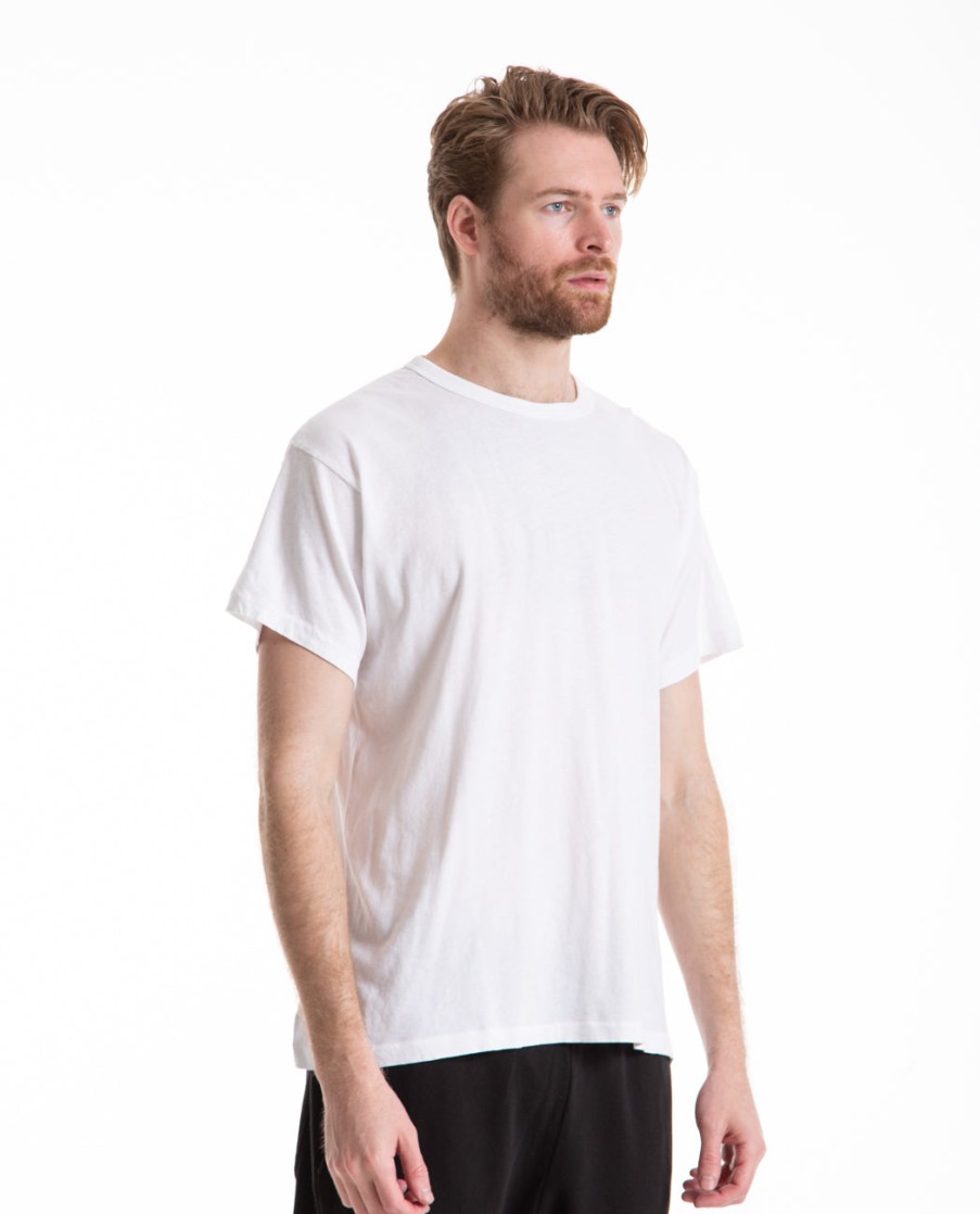 Men THE GREAT | The Men'S Boxy Crew True White