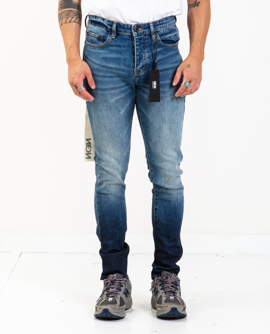 Men NEON DENIM BRAND | Sid Ultra Fade Denim Jeans